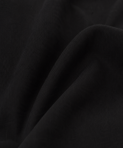 Oversized Tee: Jet Black