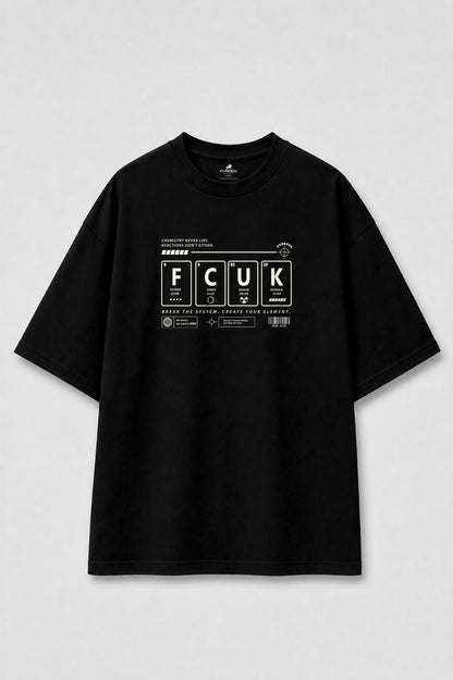 Oversized Tee: Jet Black