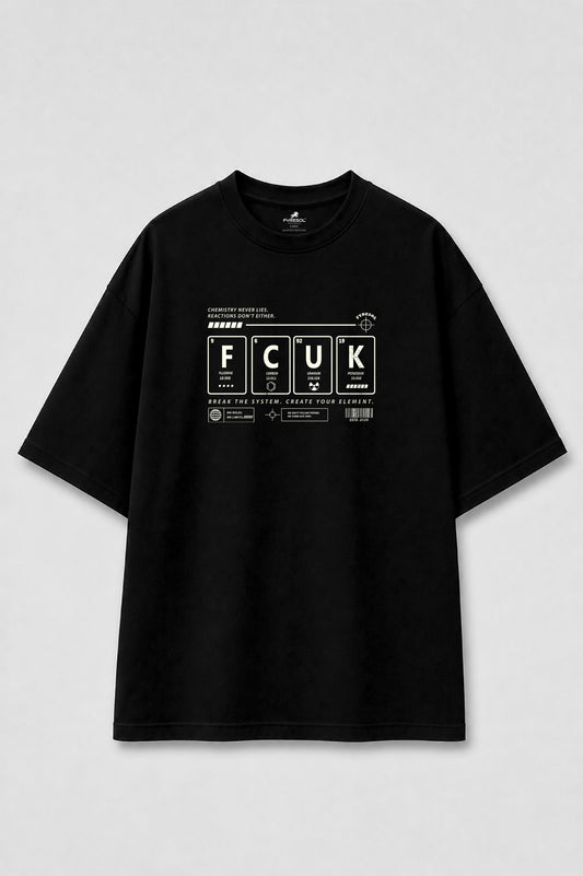Oversized Tee: Jet Black