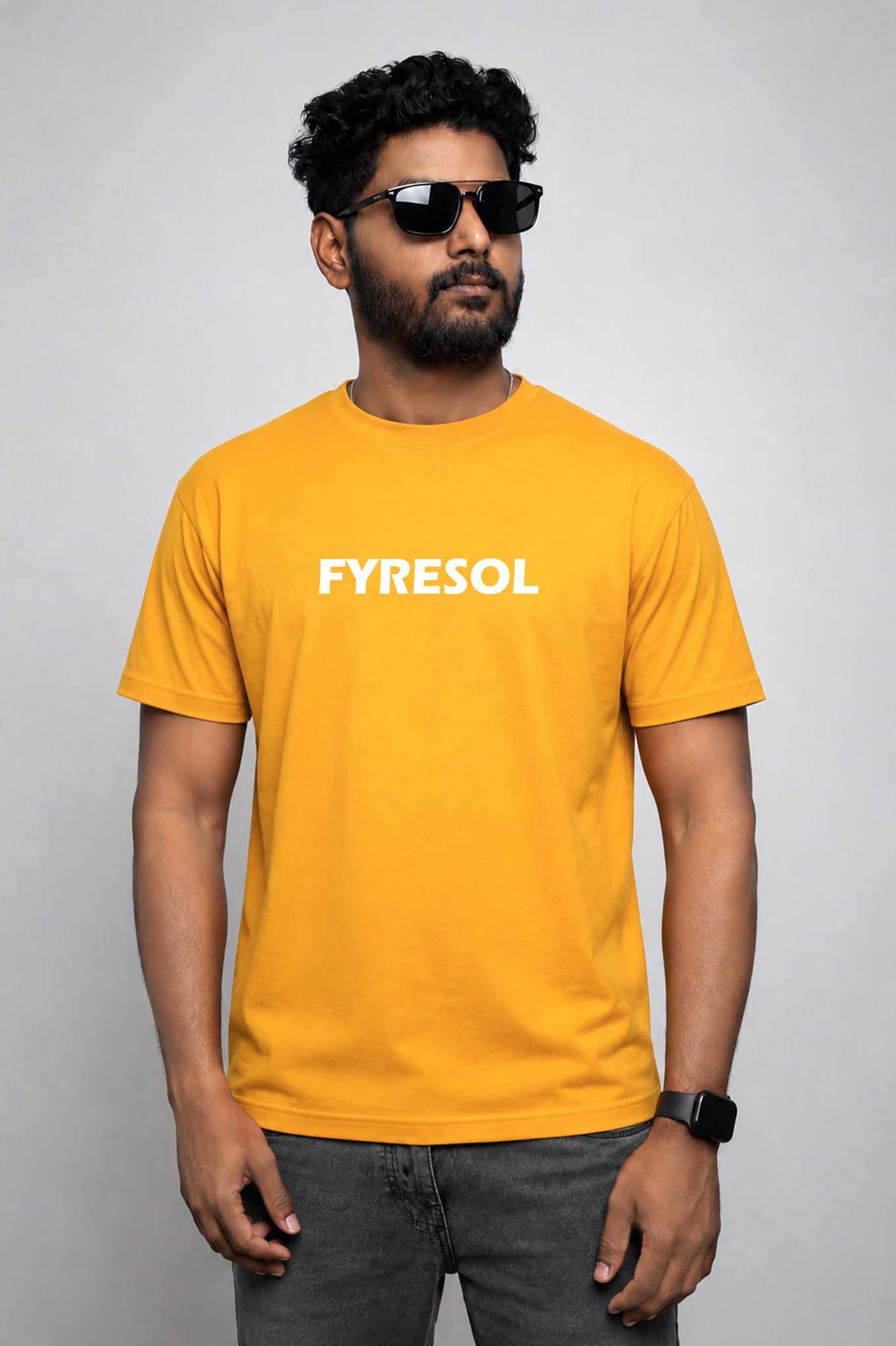 Regular Tee- Mustard