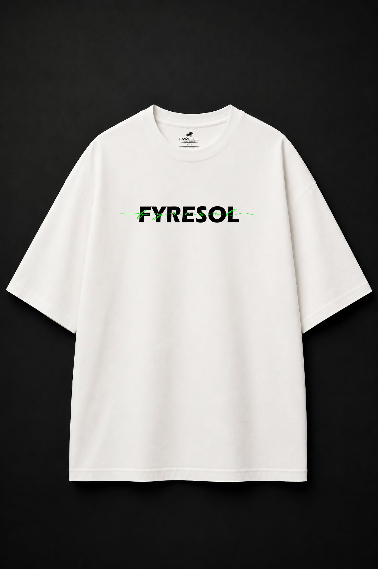 Oversized Tee: Off-White